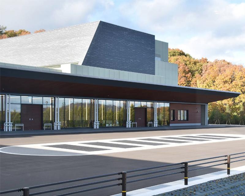 星空の郷 岡山北斎場の外観